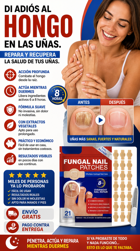 Parche Para Uñas antihongos