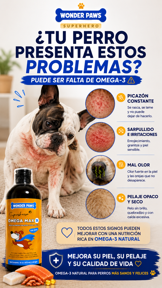 OMEGA MAX WOMDER PAWS PERRO
